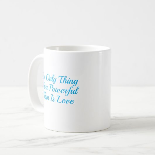 Customized Your Own Quotes Stylish Modern Minimal  Koffiemok (Voorkant links)