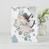 Customizsible  Wedding design Kaart (Staand voorkant)