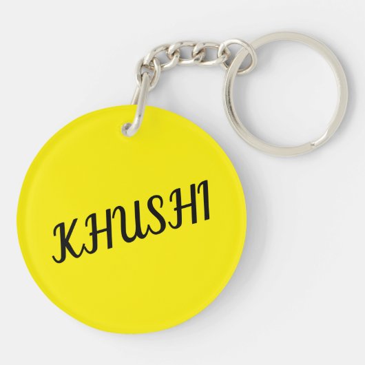 #CustomKeychains #ZazzleFinds #PersonalizedGifts  Sleutelhanger (Achterkant)