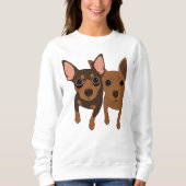 CustomMade Min Pin Sweatshirt (Voorkant)