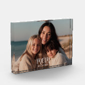 CustomMom Established Modern Script  Fotoblokken (Links)