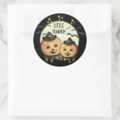 CustomVintage Halloween pompoen Stickers (Tas)