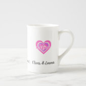 Custon Retro Heart Mama Porselein Kop (Rechts)