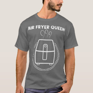 cut air fryer for women mom air fryer cooking gad t-shirt