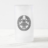 Cut bamboo in embracing bamboo leaves matglas bierpul (Center)