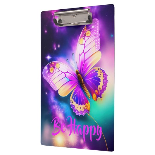 Cut Butterfly Dark paarse klembord (Links)