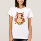 Cut cat lover gift  t-shirt (Voorkant)