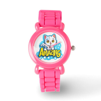 Cut Cat Watch Horloge
