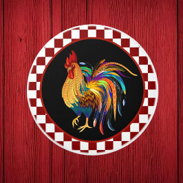 cut Country rooster Farmhouse decor Keramische Knop