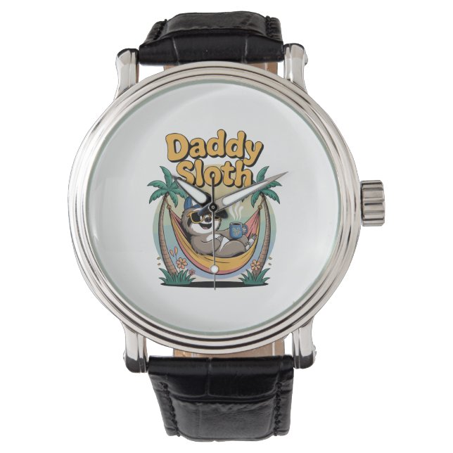 Cut Daddy Sloth Vader Horloge (Voorkant)