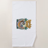 Cut Daddy Sloth Vader Strandlaken (Voorkant)