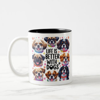 Cut Dog Mok Lover Gift Koffie Mok Cup Gift voor ha