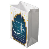 Cut Eid Mubara Medium Cadeauzakje (Voorkant Gekanteld)
