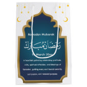 Cut Eid Mubara Medium Cadeauzakje (Achterkant)