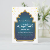 Cut Eid Mubarak Card Bedankkaart (Staand voorkant)