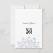 Cut Eid Mubarak Card Bedankkaart (Achterkant)