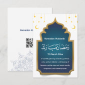 Cut Eid Mubarak Card Bedankkaart (Voorkant / Achterkant)