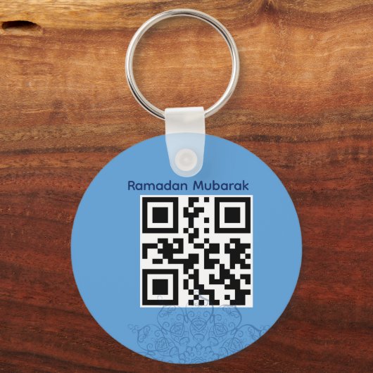 Cut Eid Mubarak  Sleutelhanger (Achterkant)