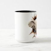 Cut Elephant achtergrond Mok (Midden)
