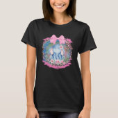 Cut Elephant Flower Boho Elephant T-shirt (Voorkant)