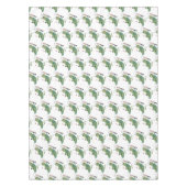 Cut green cricket insect cartoon illustratie tafelkleed (Voorkant)