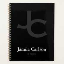 Cut minimalistische naam initialen Modern