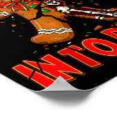 Cut My Life Into Eces Gingerbread Christmas Elder  Poster (Hoek)