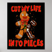 Cut My Life Into Eces Gingerbread Christmas Elder Poster (Voorkant)