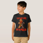 Cut My Life Into Eces Gingerbread Christmas Elder  T-shirt (Voorkant volledig)