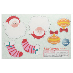 Cut & Naai Kerst Ornamenten - DIY Pluche Stof