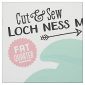 Cut & Naai Loch Ness Monster Stof - Leuke DIY Pluc (Swatch)