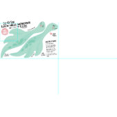 Cut & Naai Loch Ness Monster Stof - Leuke DIY Pluc (Delen)