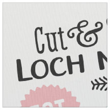 Cut & Naai Loch Ness Monster Stof - Leuke DIY Pluc