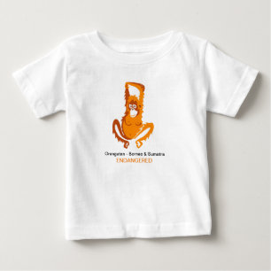 Cut -ORANGUTAN- Bedreigde dieren grafiek