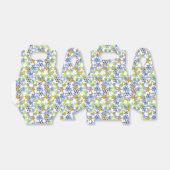 Cut paper snowflakes multicolored on white bedankdoosjes (Uitgevouwen)