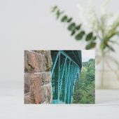 Cut River-brug, Michigan Briefkaart (Staand voorkant)