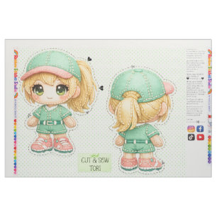 Cut & Sew knuffel kinderen naaien voor beginners Stof