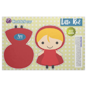 Cut & Sew Little Red Riding Hood - DIY Pluche Stof