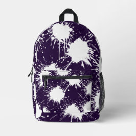 Cut & Sew Rugzak – Very Dark Violet voor School