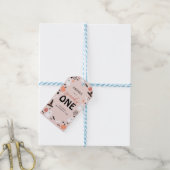 Cut Spooky Halloween eerste verjaardag Cadeaulabel (Met Touw)