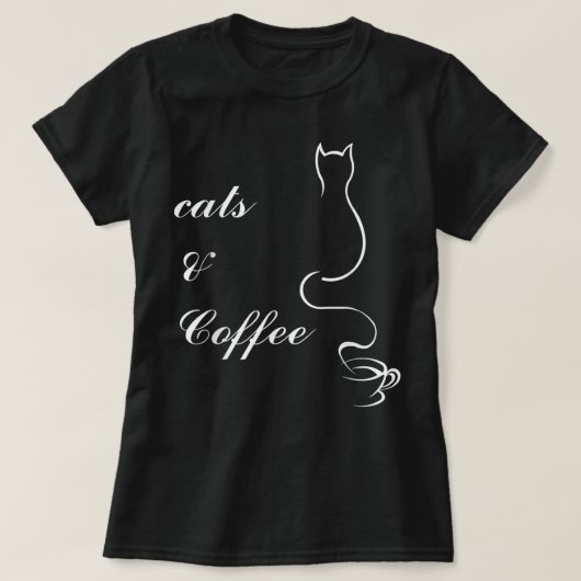 Cutat en koffie: hirt t-shirt (Design voorkant)