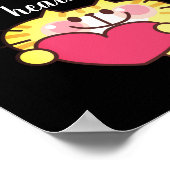 Cutat met hart poster (Hoek)