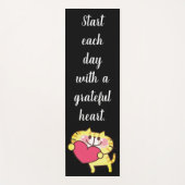 Cutat met hart yogamat (Voorkant)