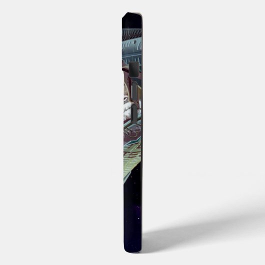 Cutaway is een tweekoppige Gemini-ruimtesonde tijd Case-Mate iPhone Case (Achterkant / Links)