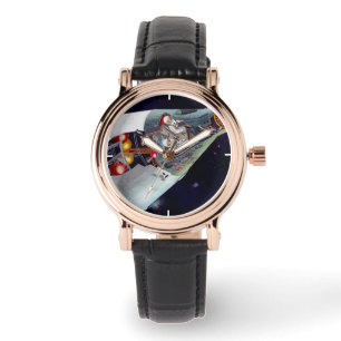 Cutaway is een tweekoppige Gemini-ruimtesonde tijd Horloge