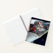 Cutaway is een tweekoppige Gemini-ruimtesonde tijd Notitieboek (Binnen)