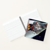 Cutaway is een tweekoppige Gemini-ruimtesonde tijd Notitieboek (Binnen)