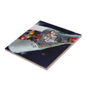 Cutaway is een tweekoppige Gemini-ruimtesonde tijd Tegeltje (Zijkant)