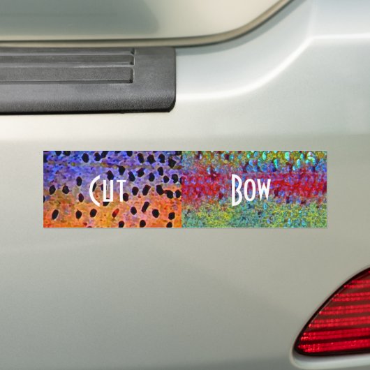 CutBow - Bumpersticker (Op auto)