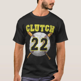 Cutch 22 Sports Baseball Design voor fans T-shirt